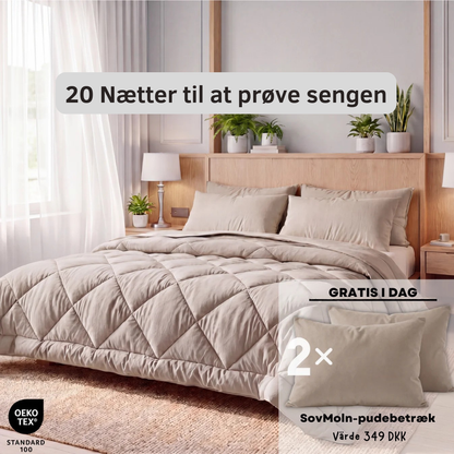 Sovro® Dyne | Den hurtigtørrende 2-i-1-dyne, der gør sengetøj overflødigt.
