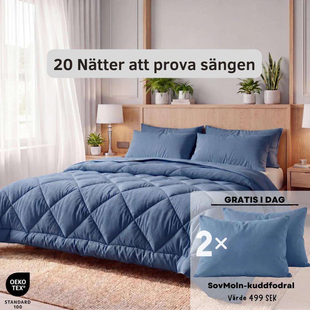 Sovro® Dyne | Den hurtigttørrende 2-i-1-dyne, der gør sengetøj overflødigt.