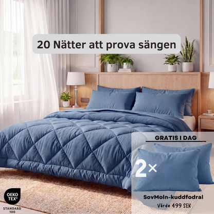Sovro® Dyne | Den hurtigttørrende 2-i-1-dyne, der gør sengetøj overflødigt.
