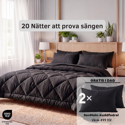 Sovro® Dyne | Den hurtigttørrende 2-i-1-dyne, der gør sengetøj overflødigt.