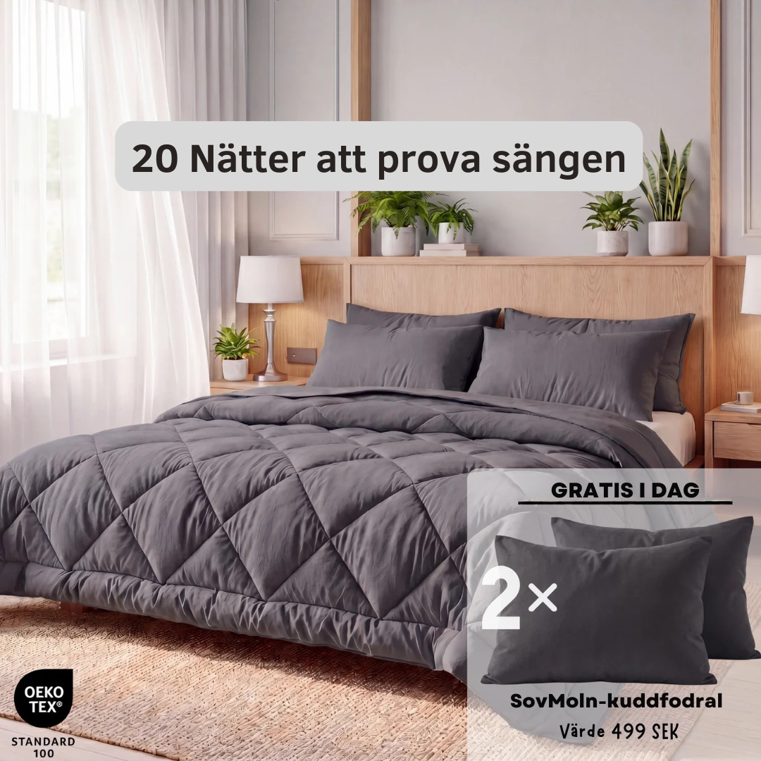 Sovro® Dyne | Den hurtigttørrende 2-i-1-dyne, der gør sengetøj overflødigt.