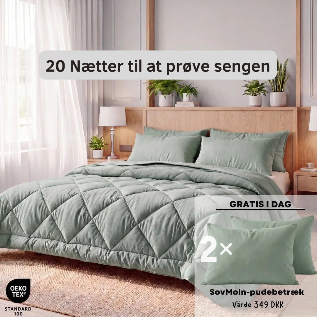 Sovro® Dyne | Den hurtigtørrende 2-i-1-dyne, der gør sengetøj overflødigt.